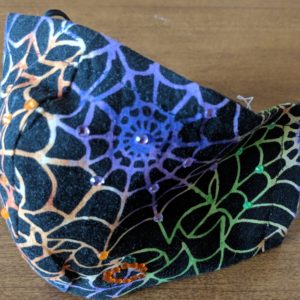 Halloween Tie Dye Spider Web
