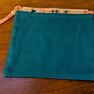 Mask Bag with Arrow Accent
