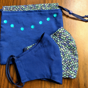 Blue Vera *Special* Two Masks and a Bag